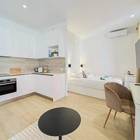 شقة Chic Scandinavian Style - Wifi, Ac, 2pers نيس